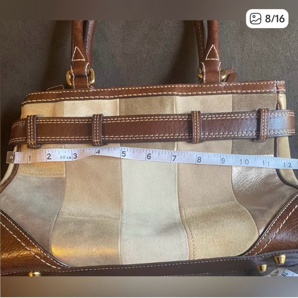 Vintage Coach multicolor patchwork bag - Picture 8 of 16